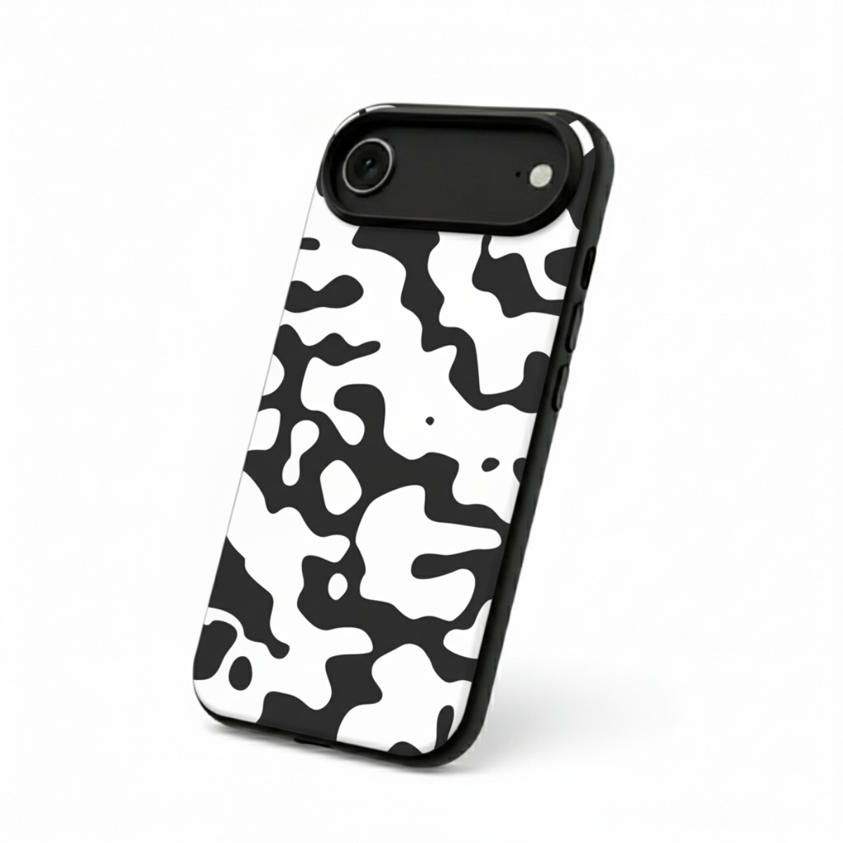 Black & White Camo iPhone Cover