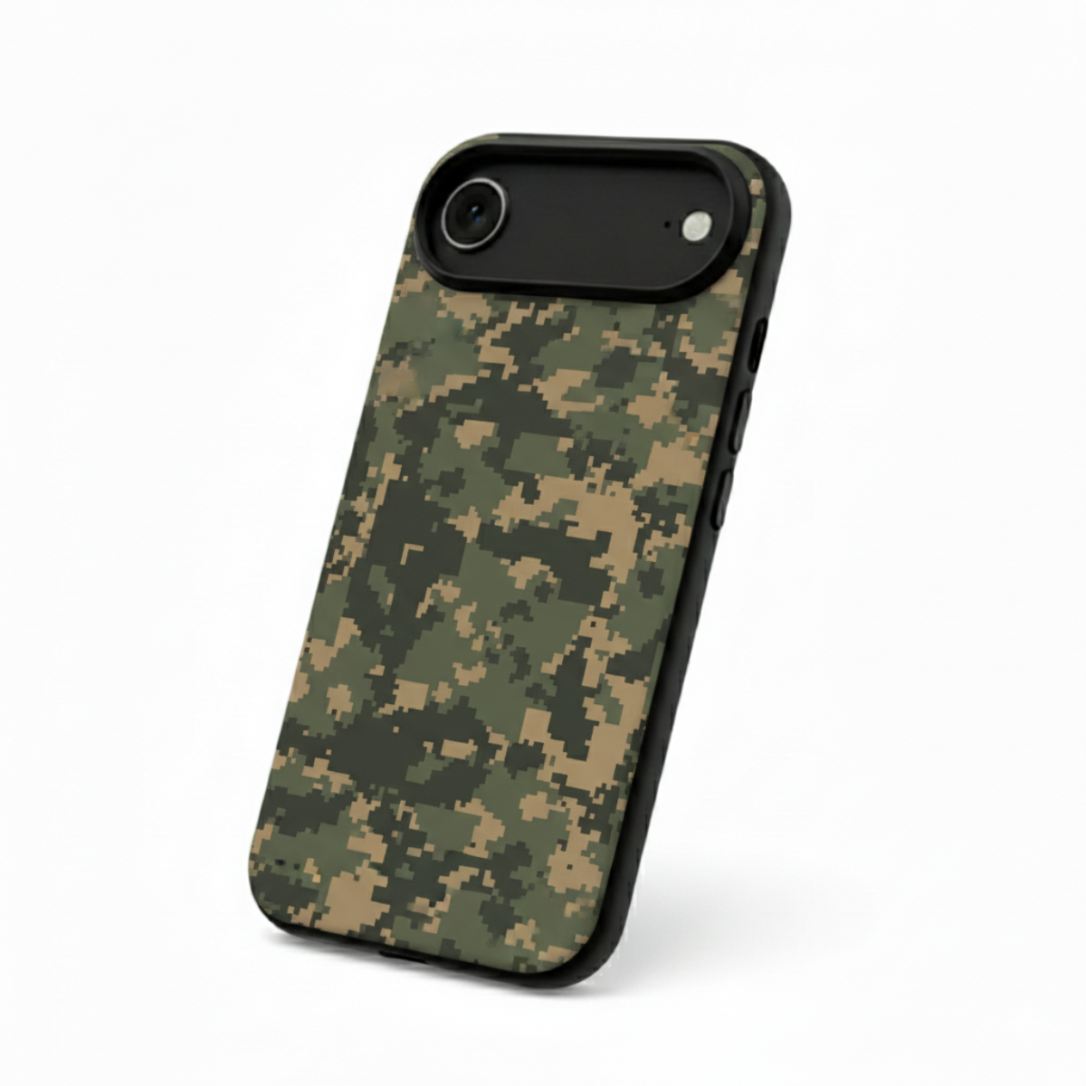 Green Camouflage iPhone Cover