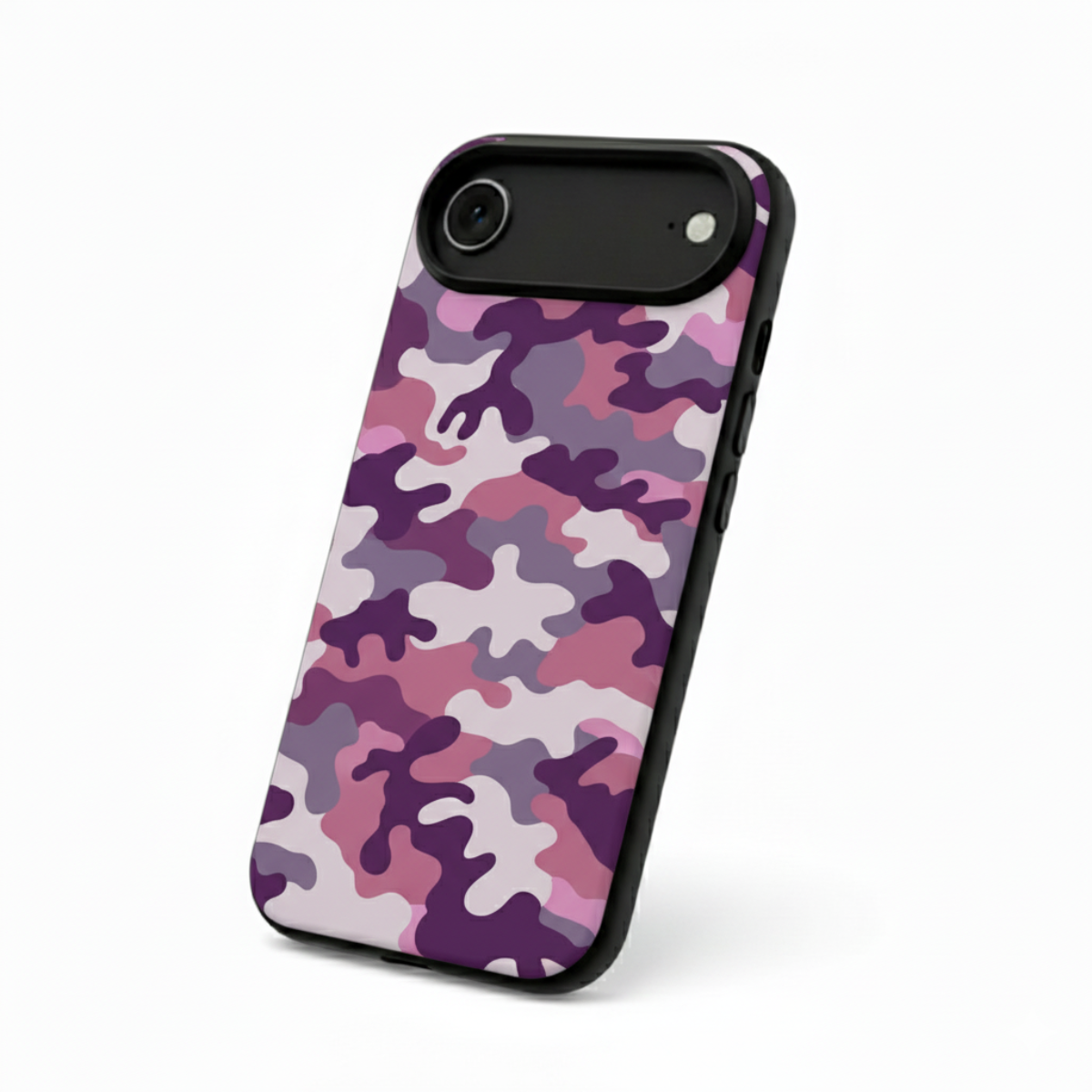 Purple Camouflage iPhone Cover