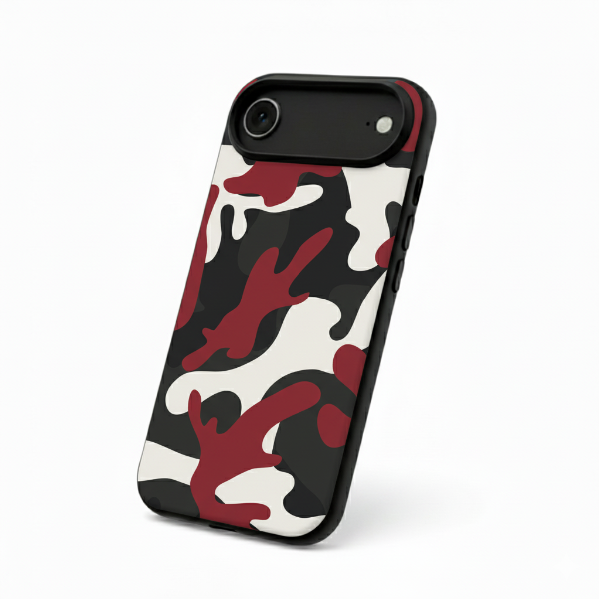 Plum Camouflage iPhone Cover