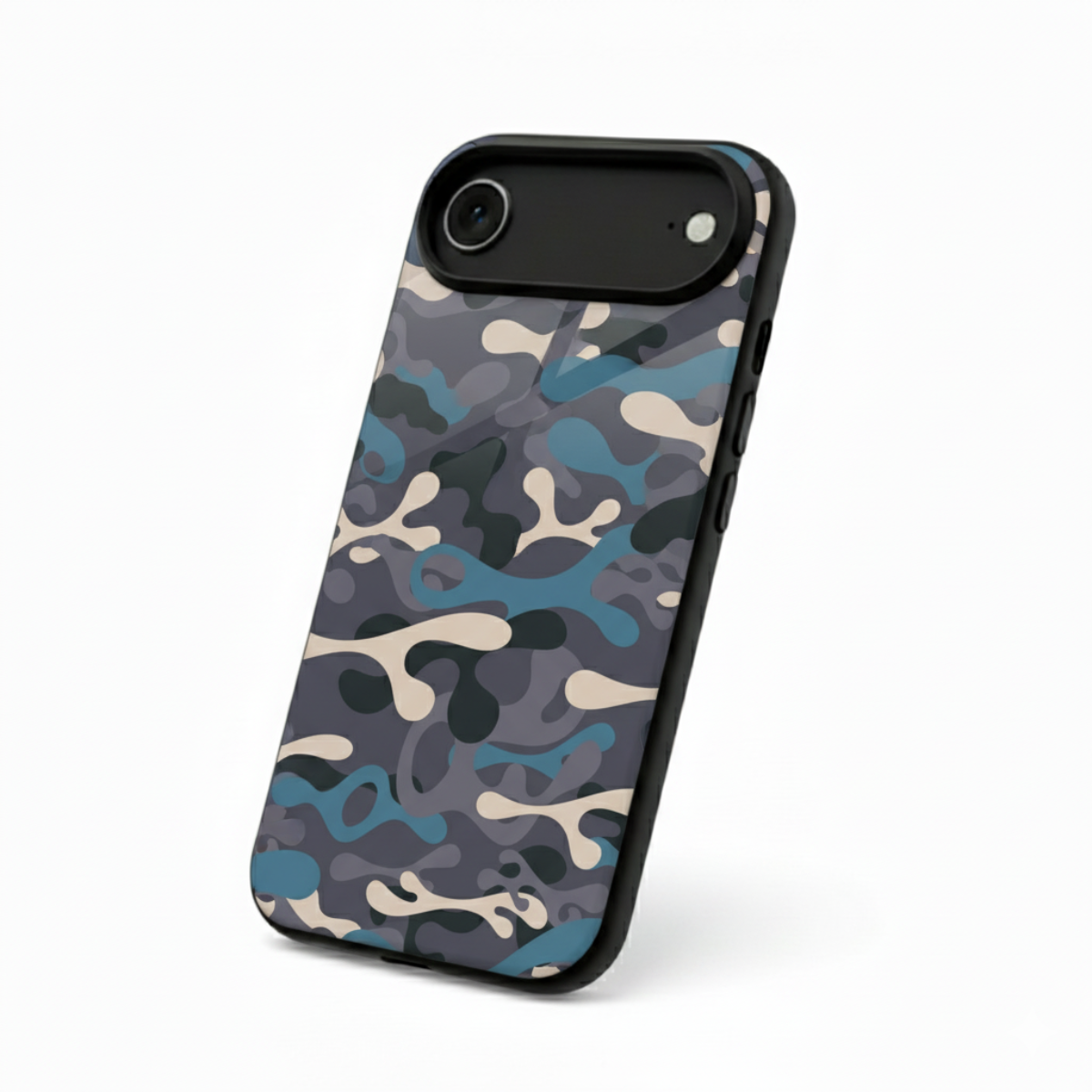 Blue Water Camouflage iPhone Cover