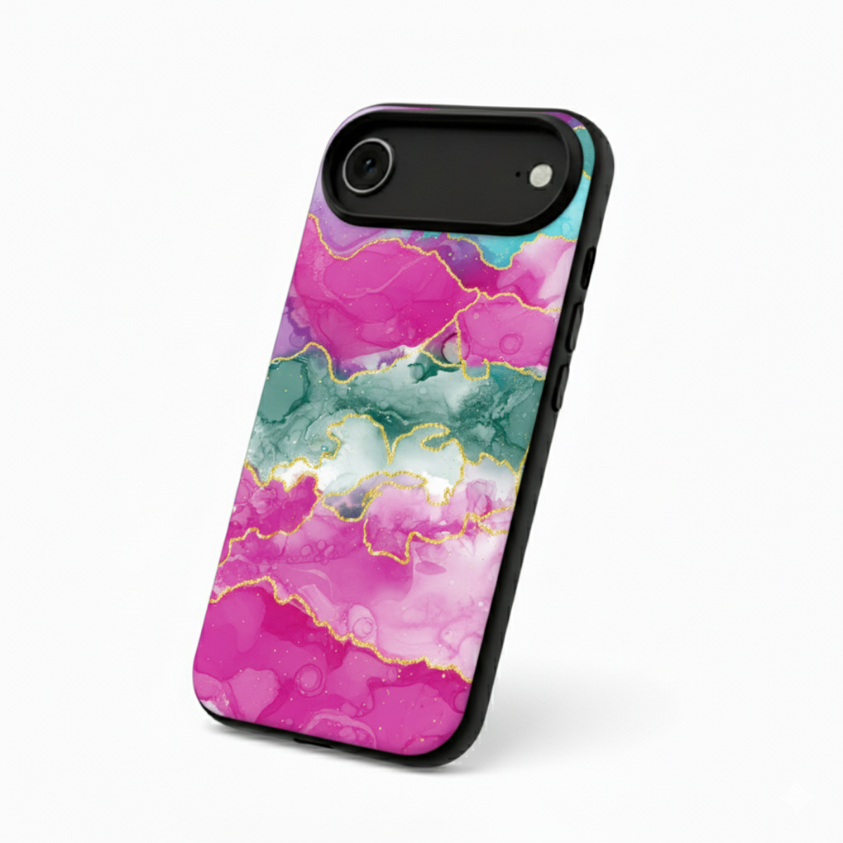Abstract Colorful Marble iPhone Cover
