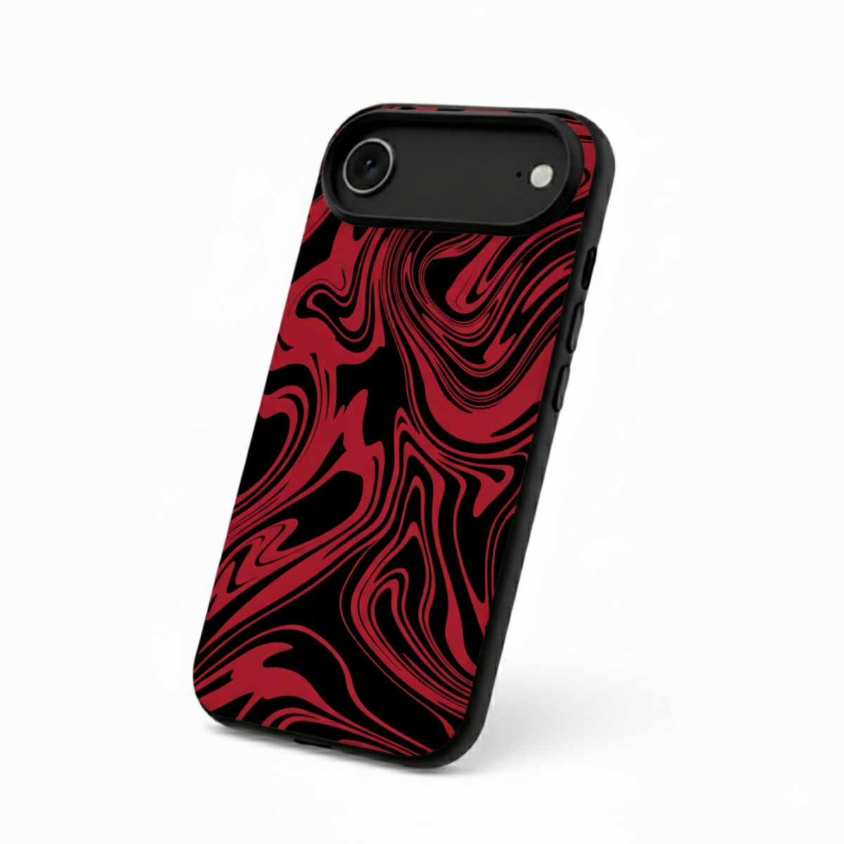 Red Marble iPhone Cover