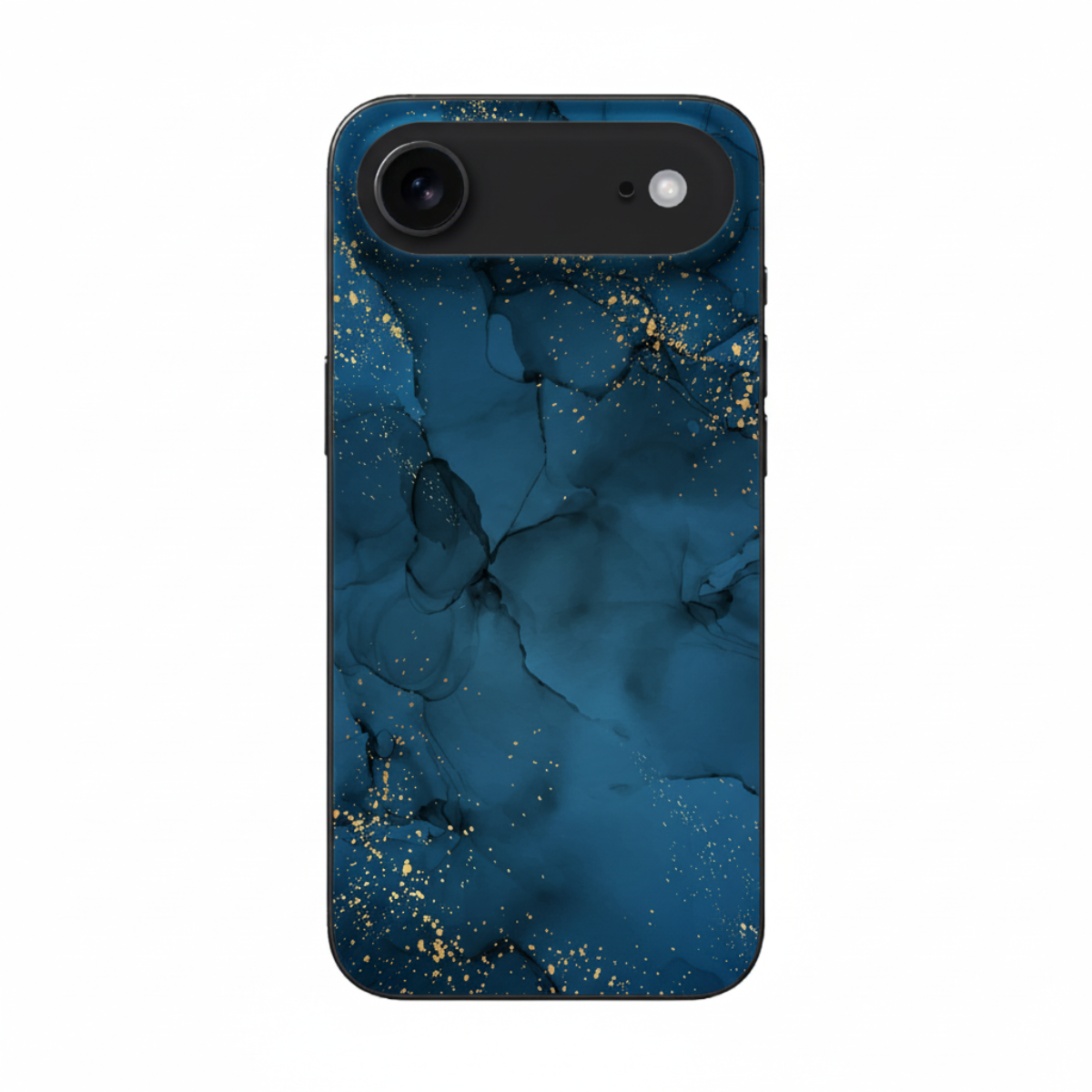 Navy Blue Marble Cover, Durable and Lightweight