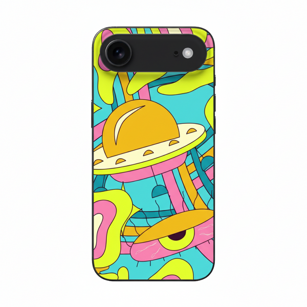 Alien Smiles iPhone Cover