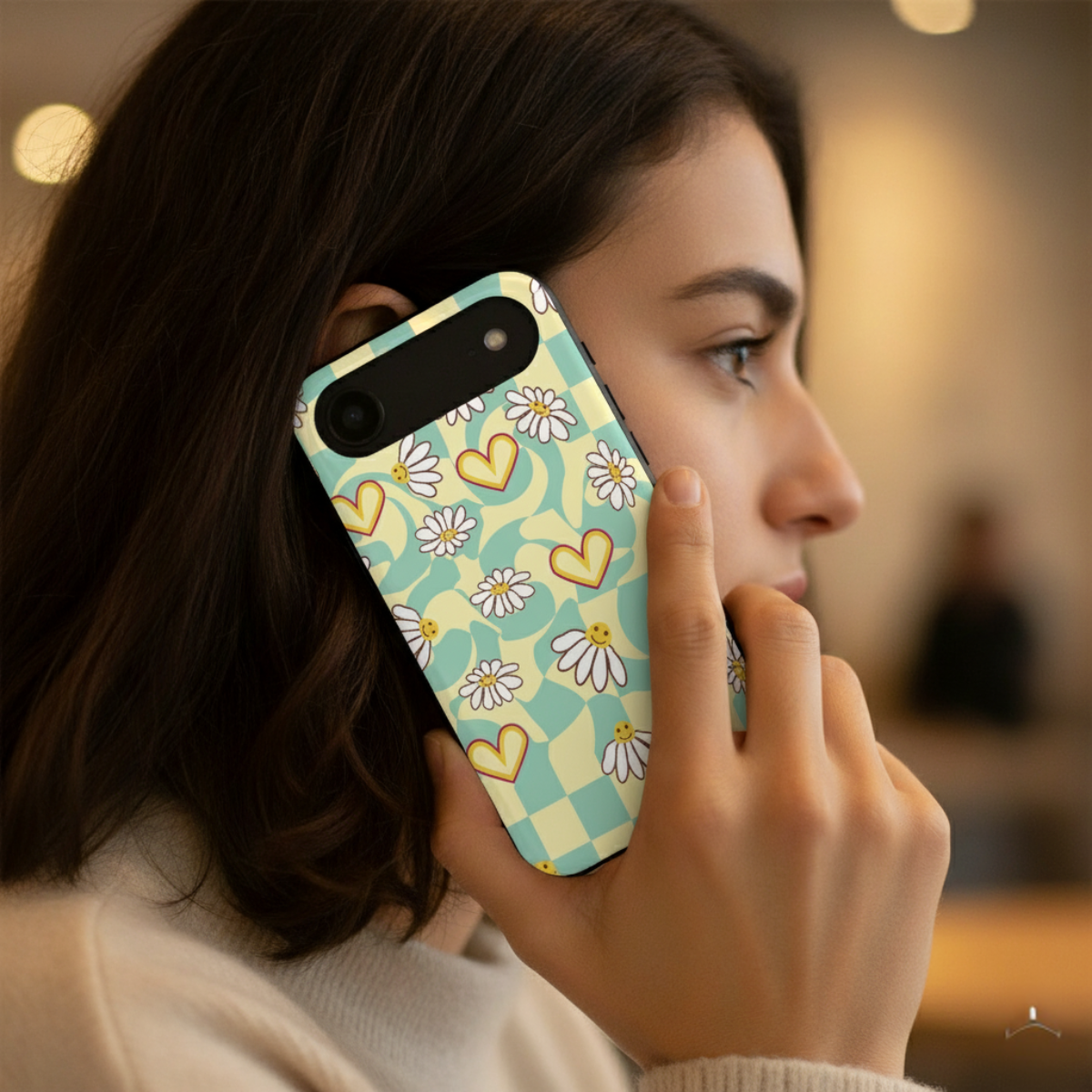 Psychedelic Flowers iPhone Cover