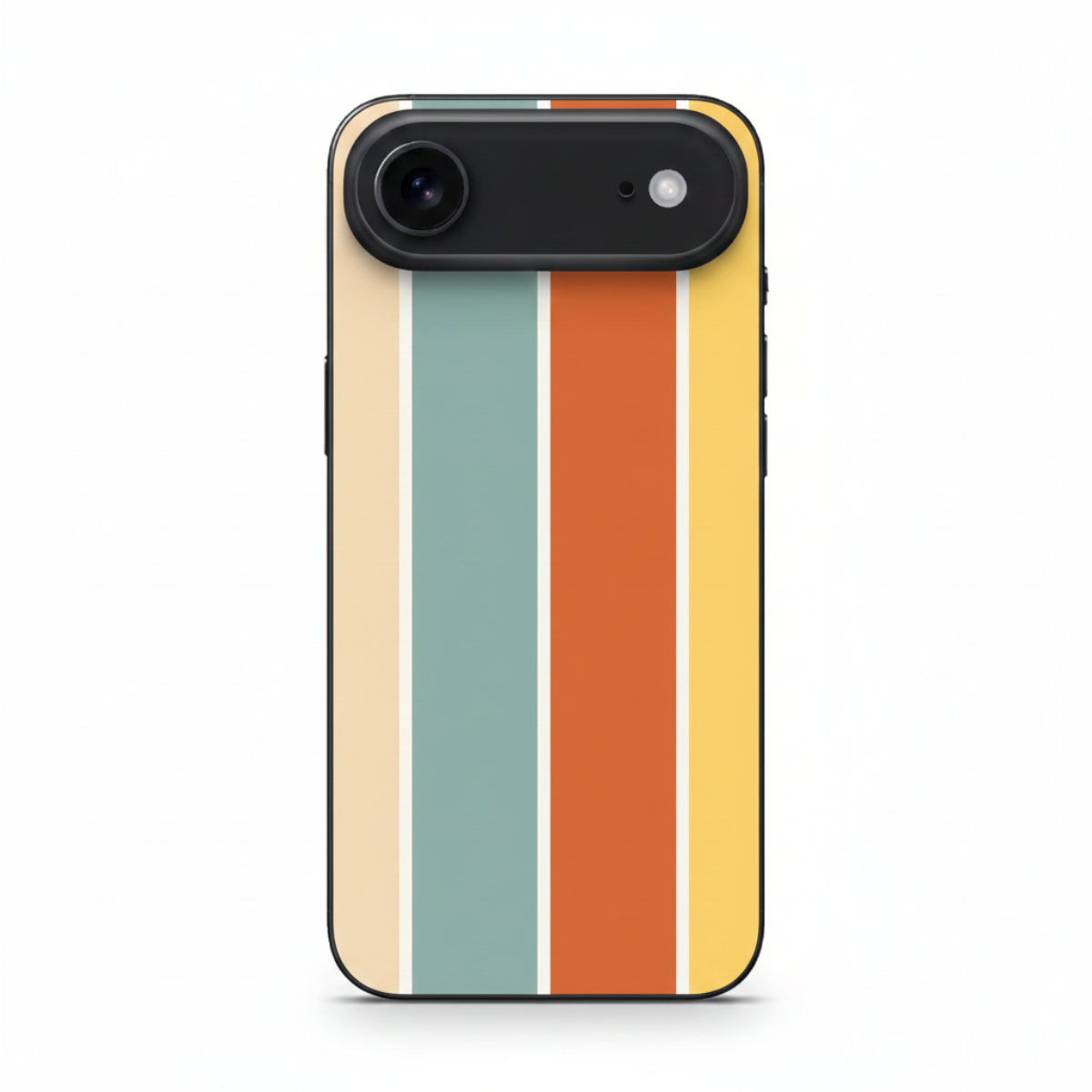 Blue & Orange Stripes Cover, Durable and Lightweight
