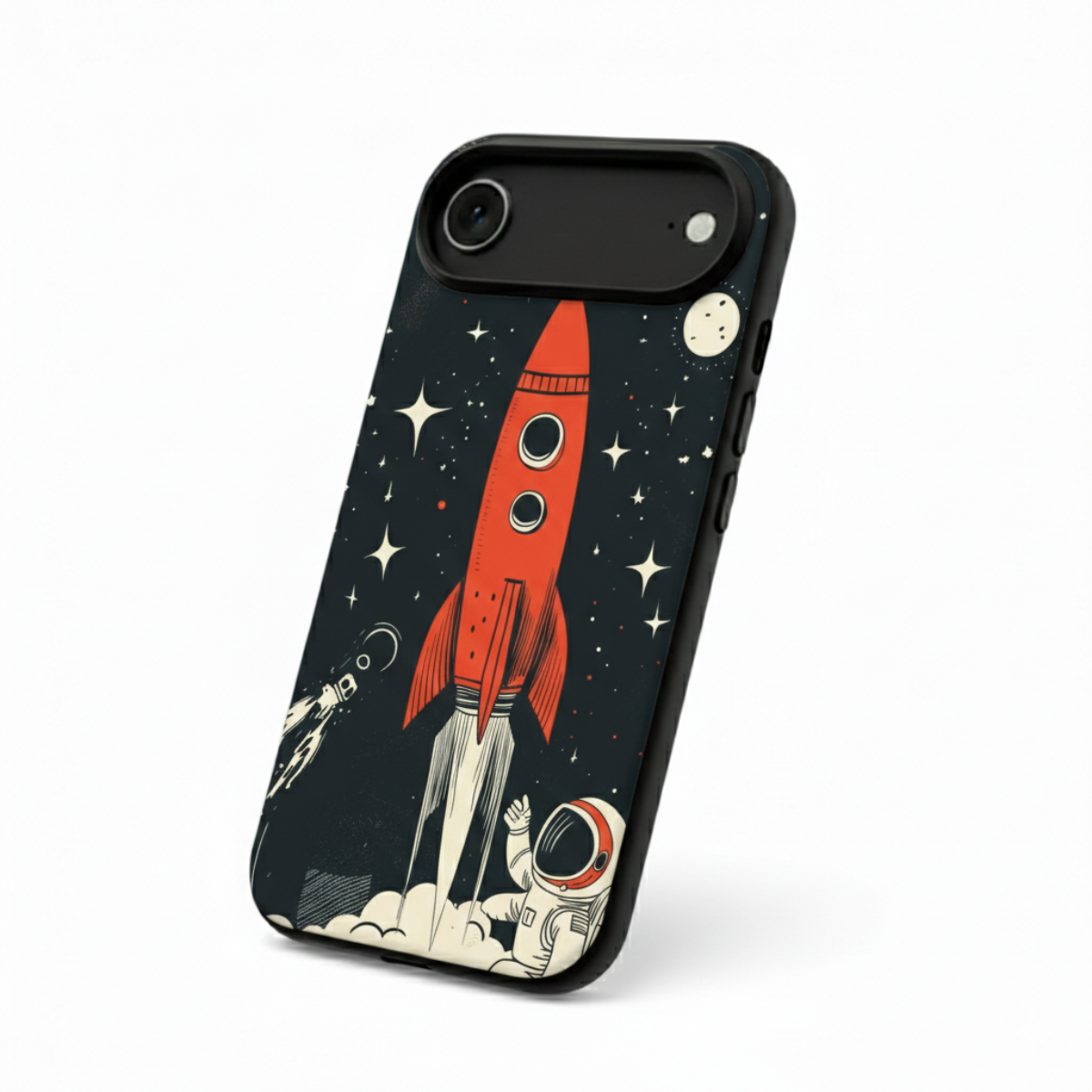 Vintage Rocket iPhone Cover