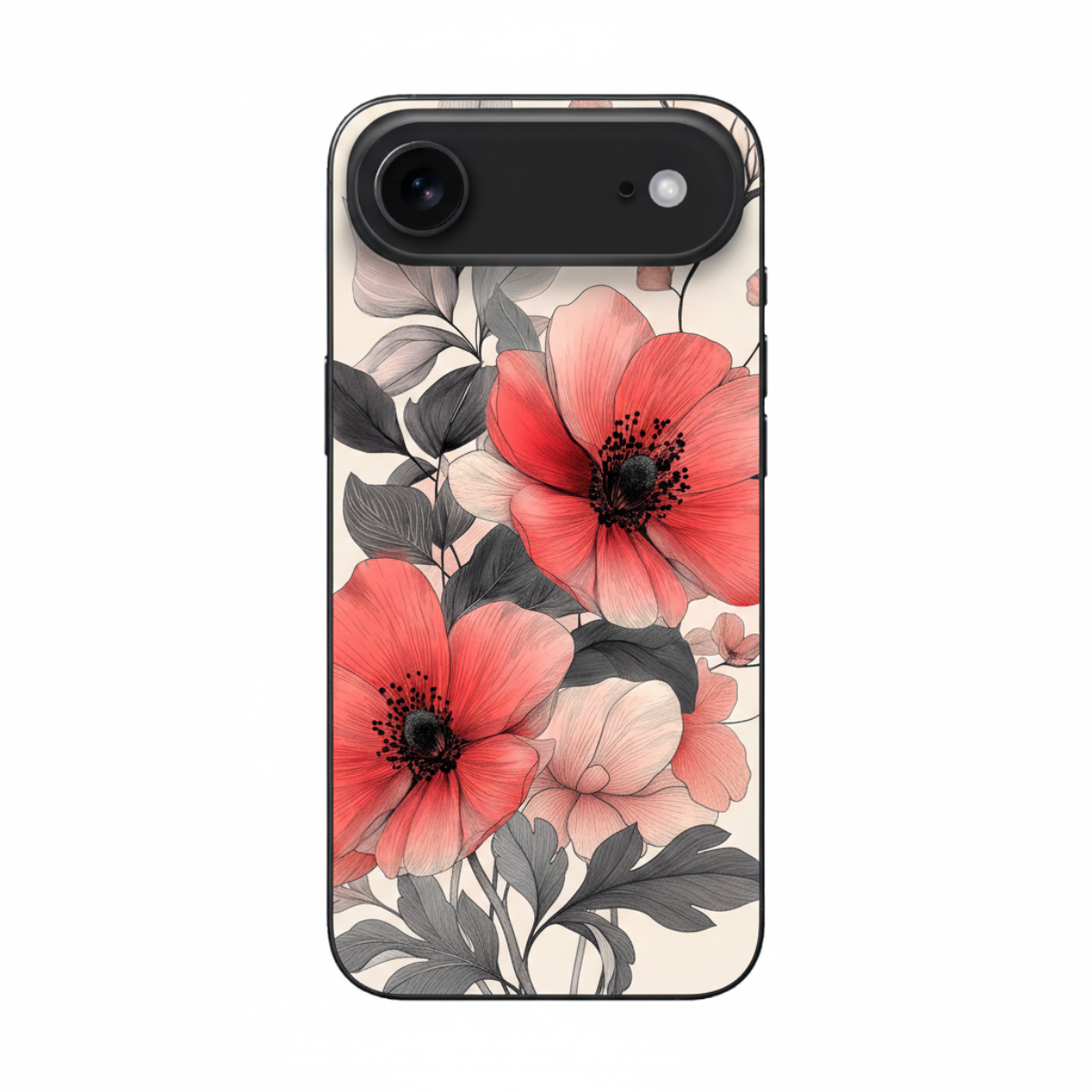 Red Poppy Floral Cover, Durable and Lightweight