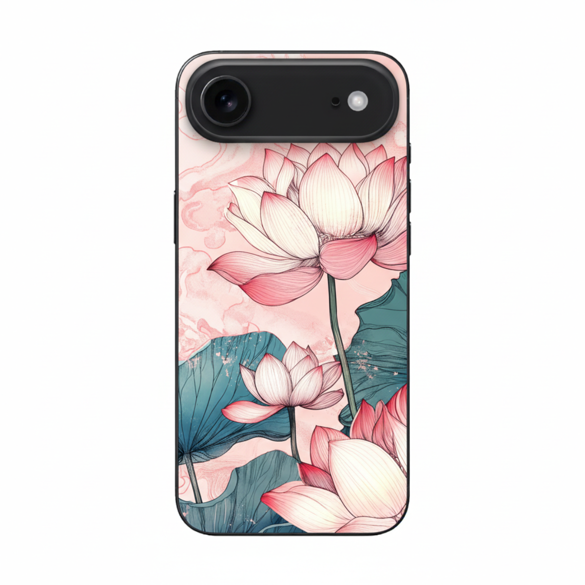 Pink Lotus Floral Cover, Durable and Lightweight