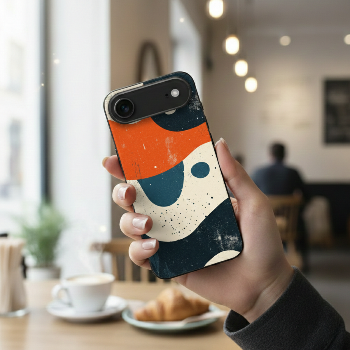 Floating Shapes iPhone Cover