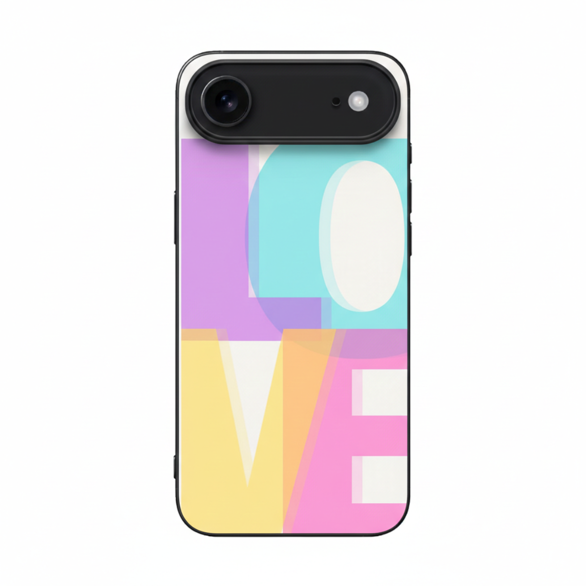 “LOVE” Typography Cover, Durable and Lightweight