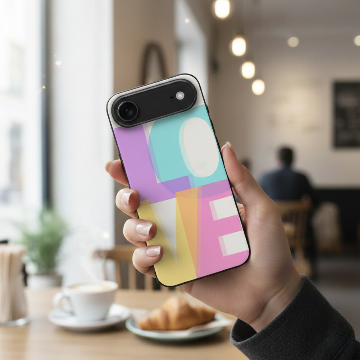 “LOVE” Typography iPhone Cover