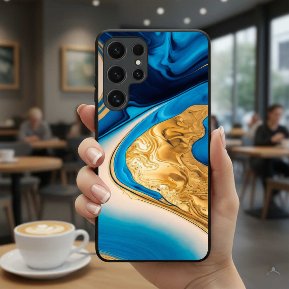 Mural Marble Samsung Phone Cover