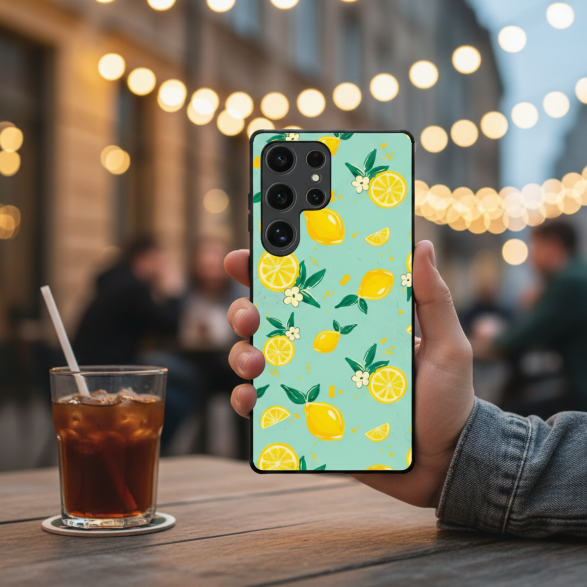 Lime Green Samsung Phone Cover