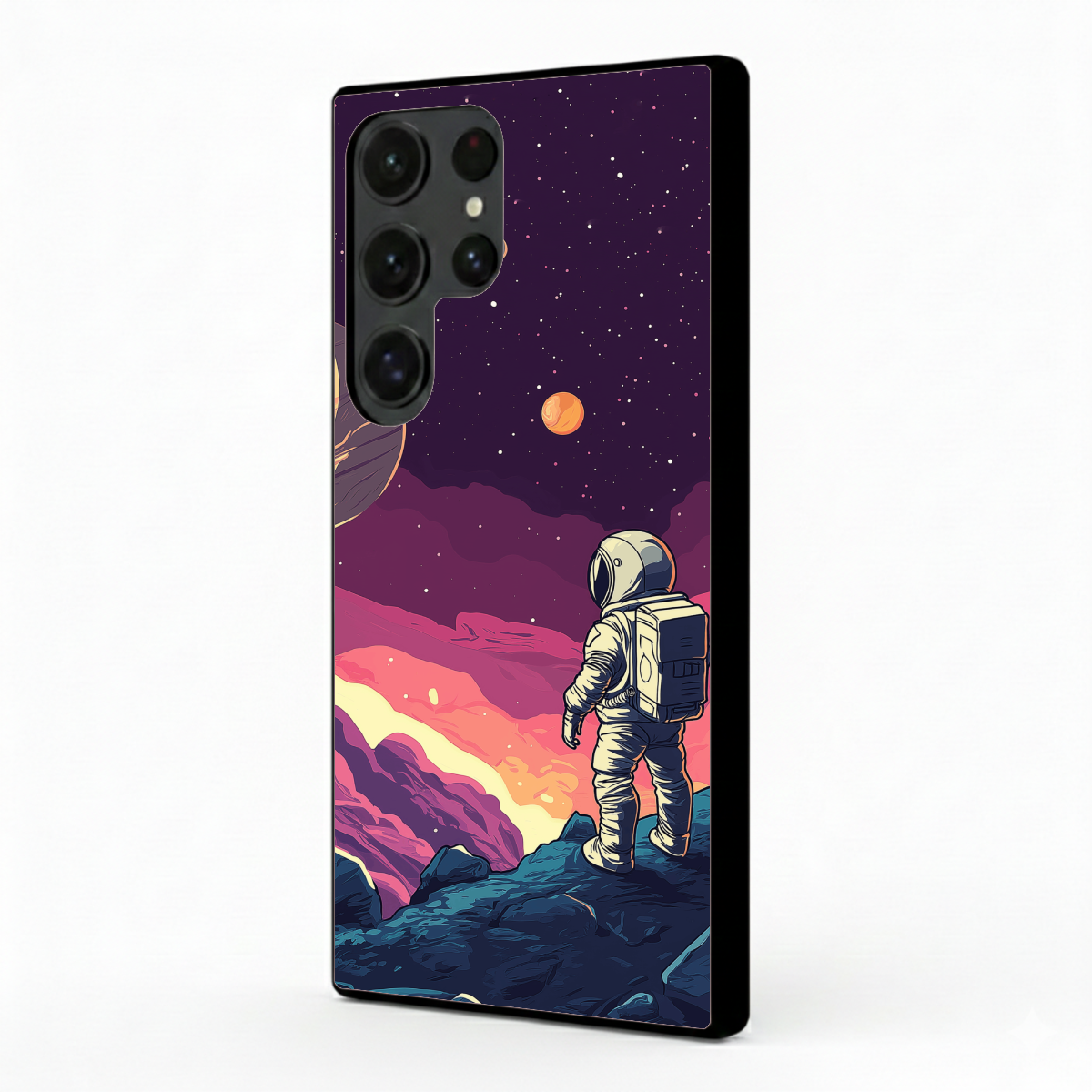 Exploring Astronaut Samsung Phone Cover