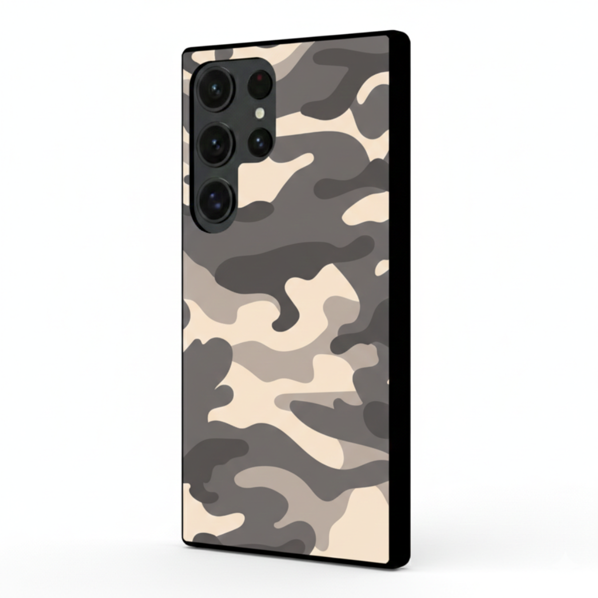 Brown Camouflage Samsung Phone Cover