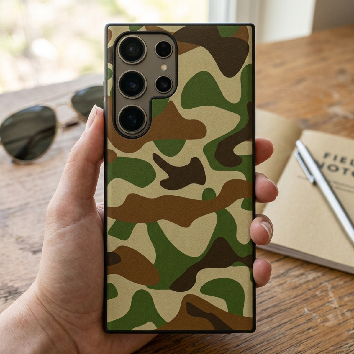 Military Camo Samsung Phone Cover