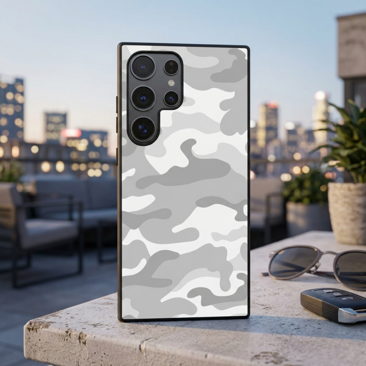 Cement Camo Samsung Phone Cover