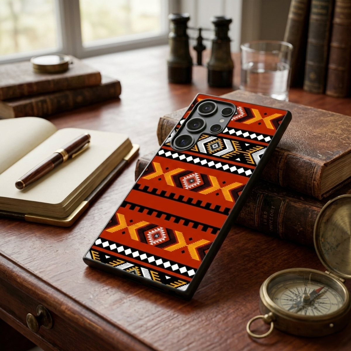 Ethnic Oriental Pattern Samsung Phone Cover