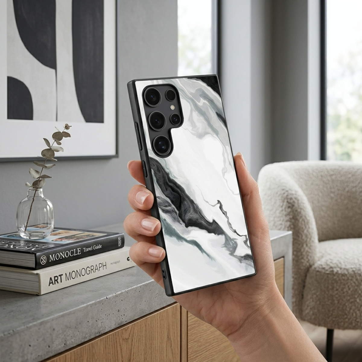 Graphic Marble Samsung Phone Cover