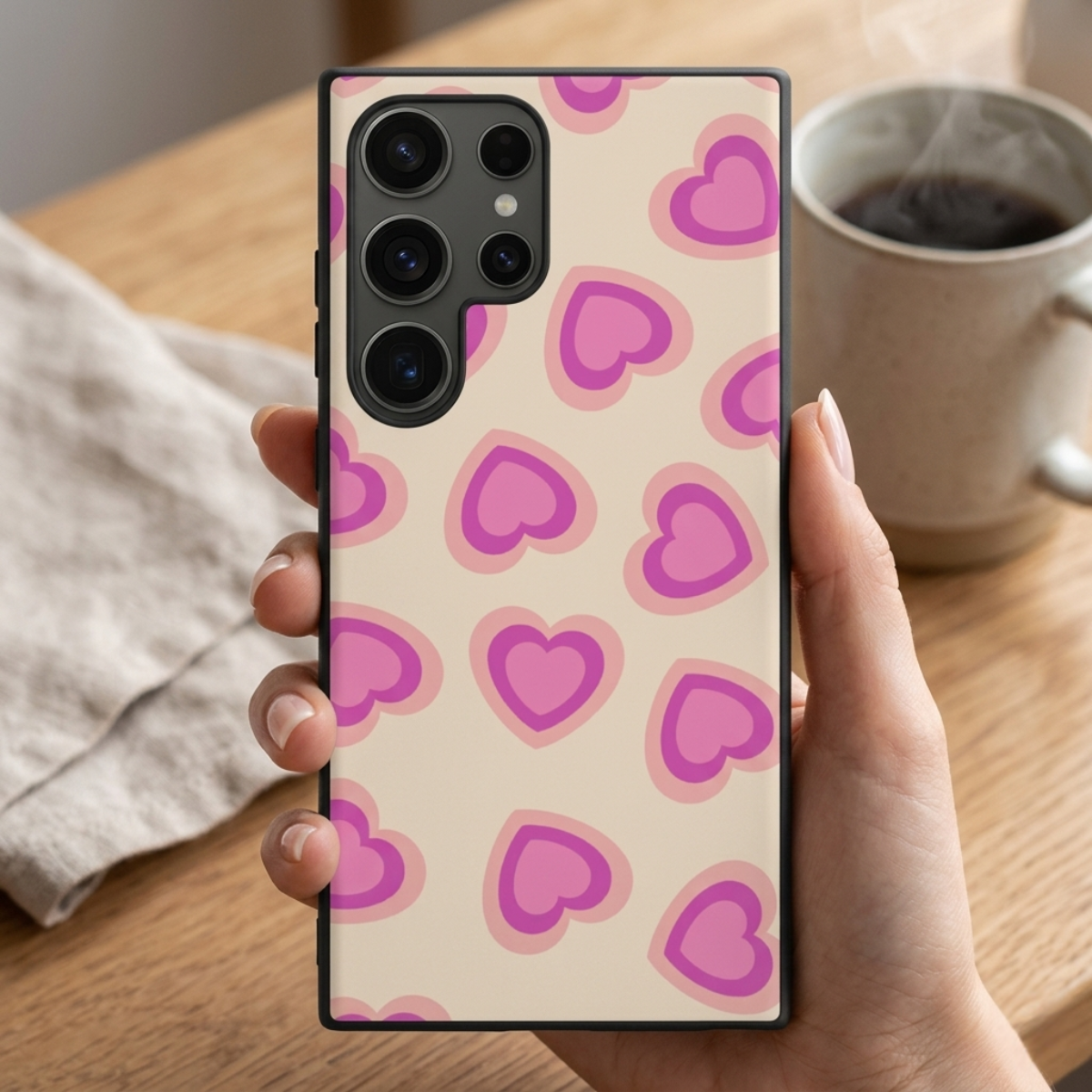 Groovy Heart Samsung Phone Cover