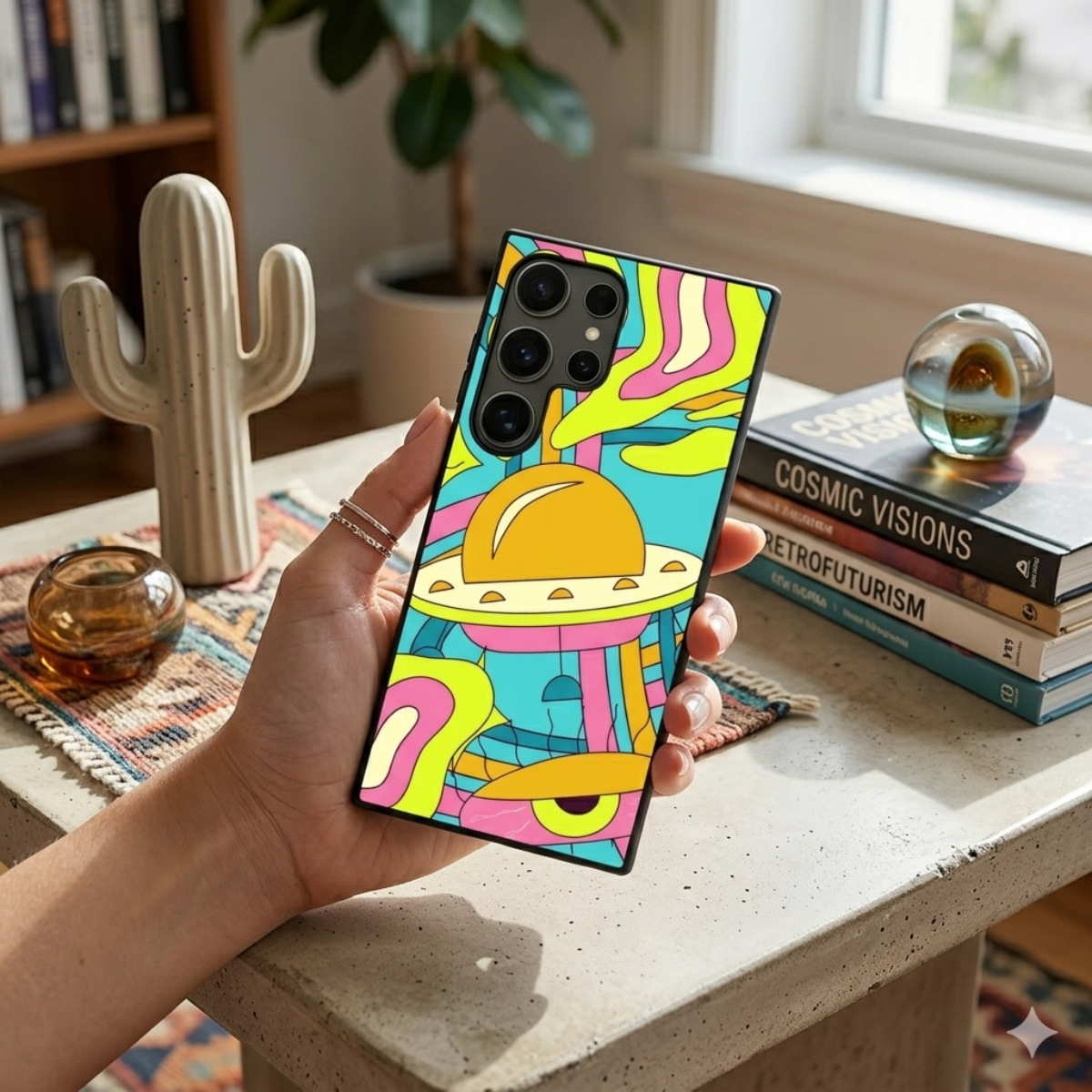 Alien Smiles Samsung Phone Cover
