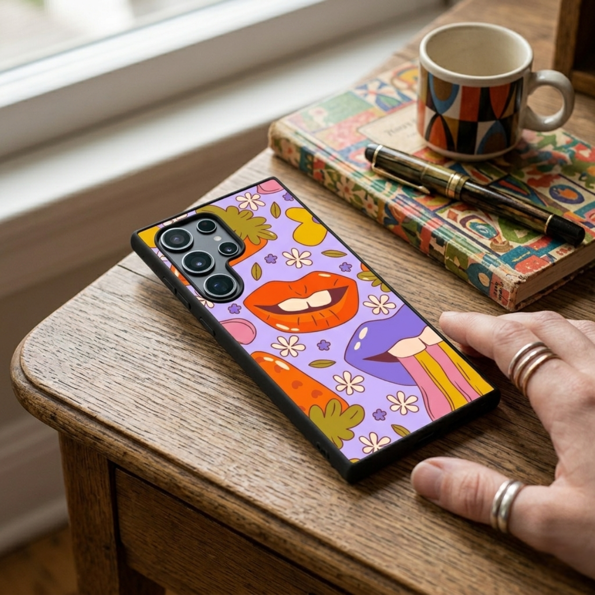 Psychedelic Hippy Samsung Phone Cover