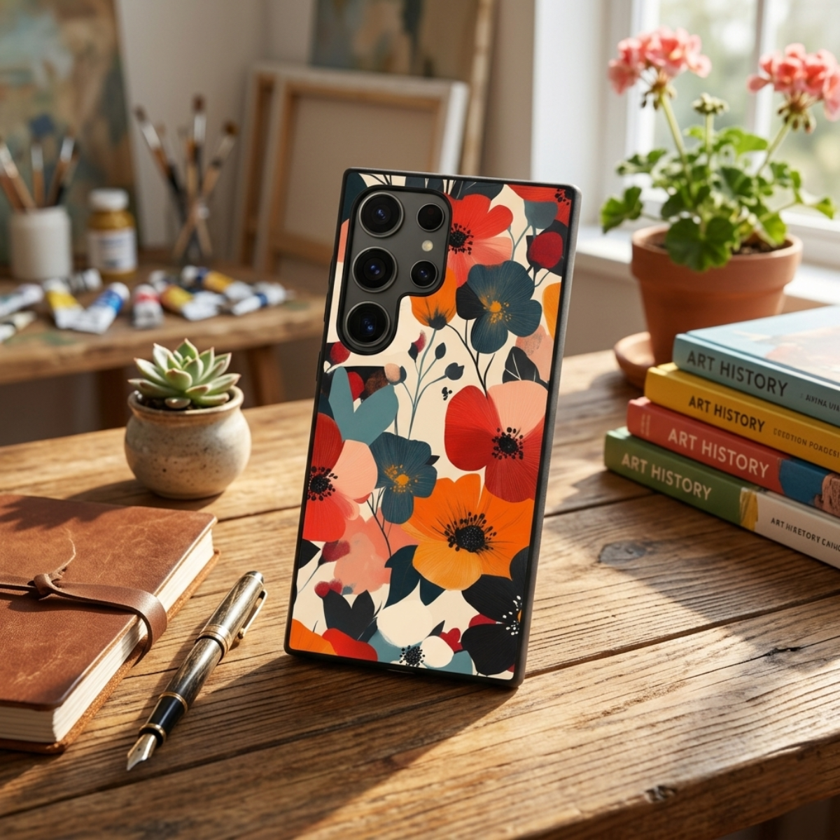 Groovy Floral Samsung Phone Cover