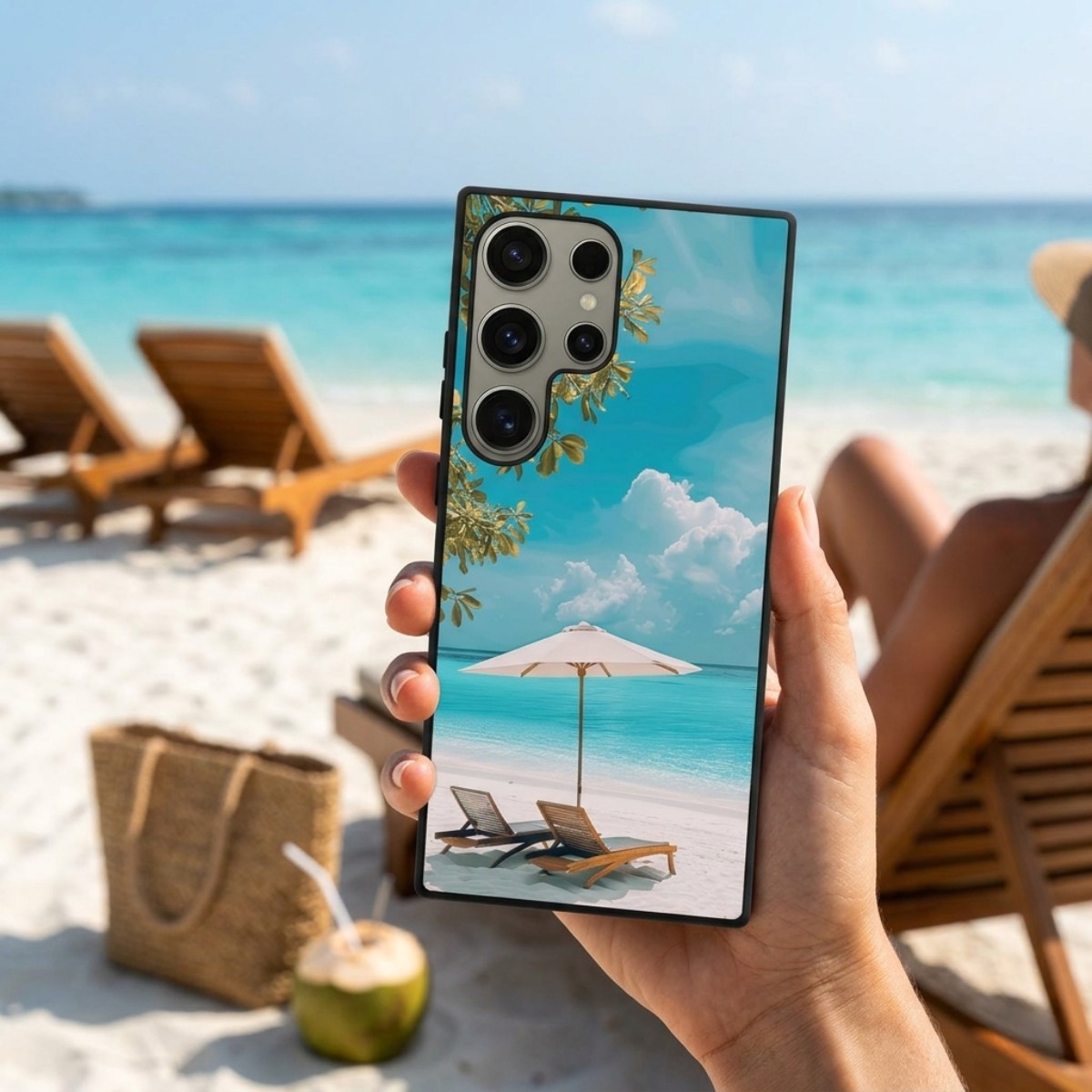 Summer Beach Samsung Phone Cover