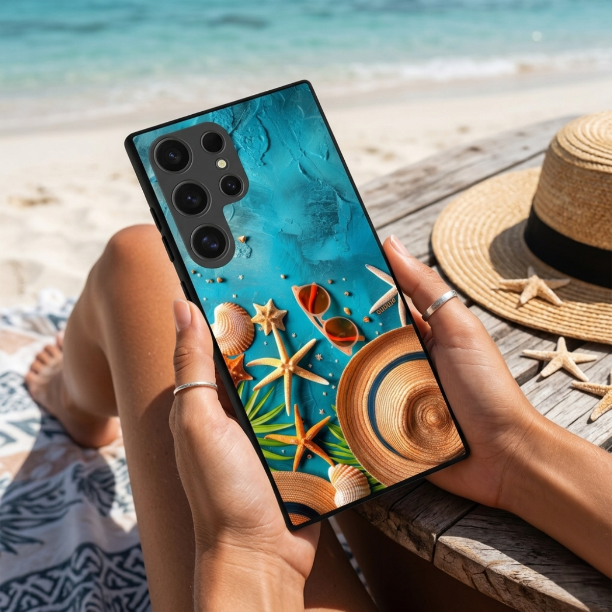 Starfish on Ocean Samsung Phone Cover