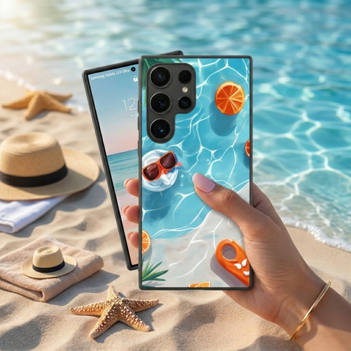 Blue Water Samsung Phone Cover