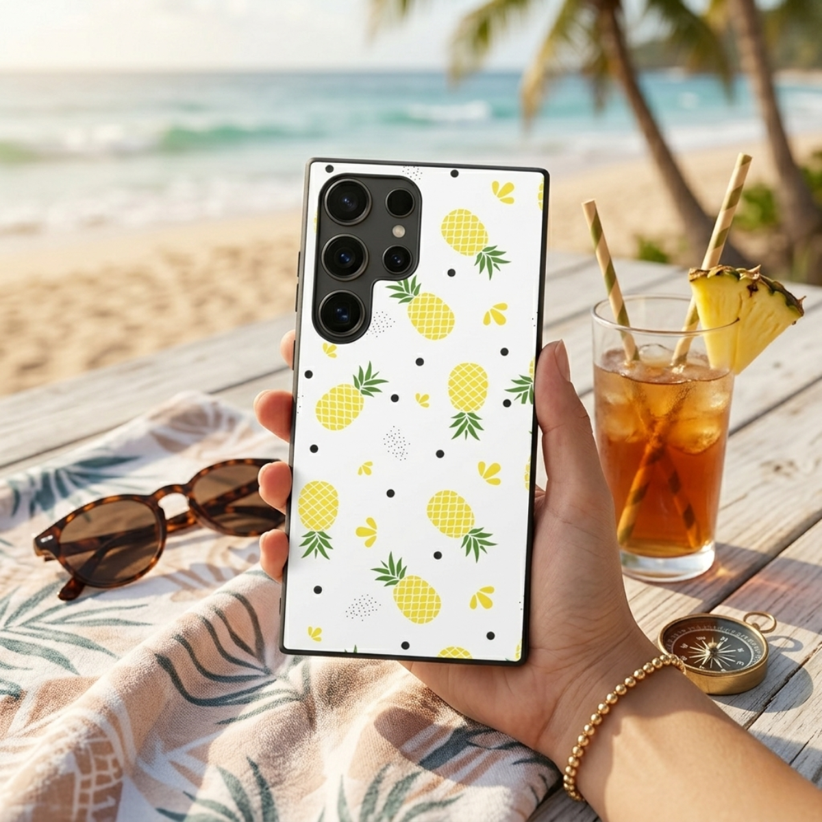 Pineapple Vibe Samsung Phone Cover