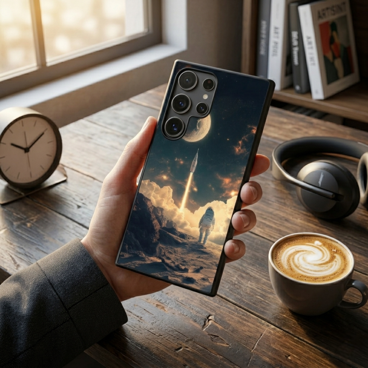 Rocket Launch Samsung Phone Cover