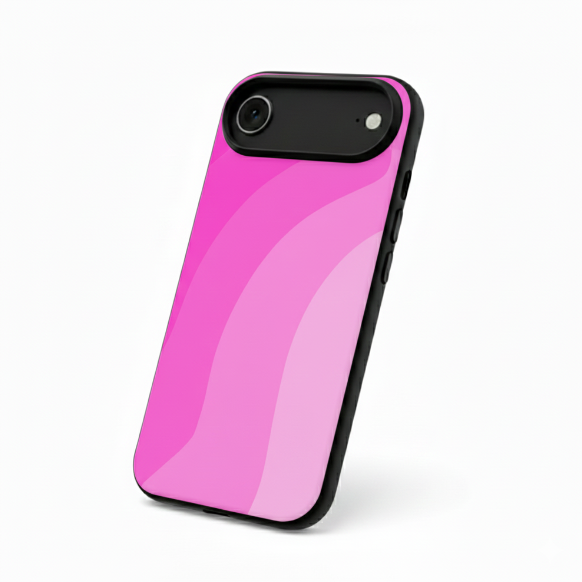 Wavy Pink Design iPhone Cover
