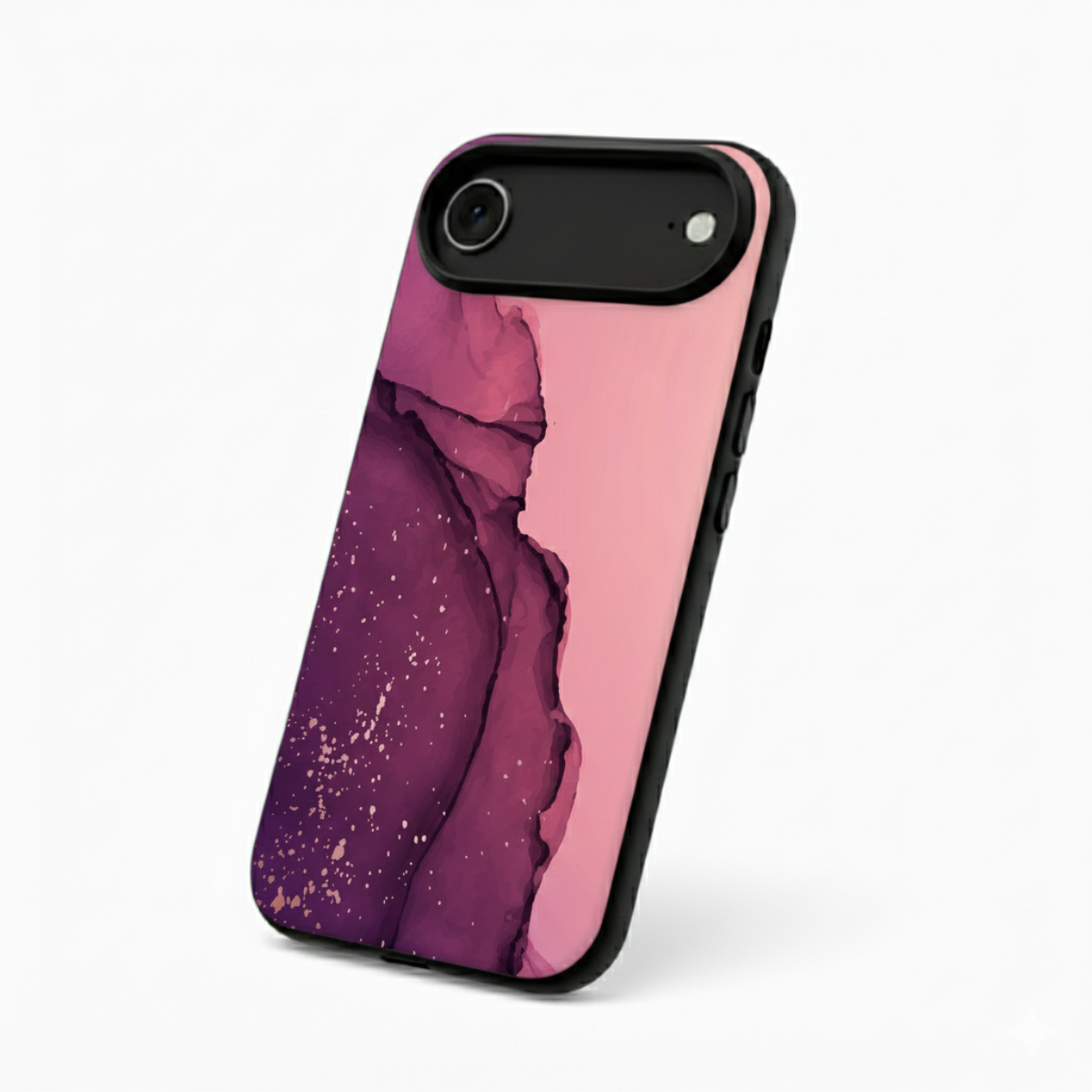 Pink & Purple Marble iPhone Cover