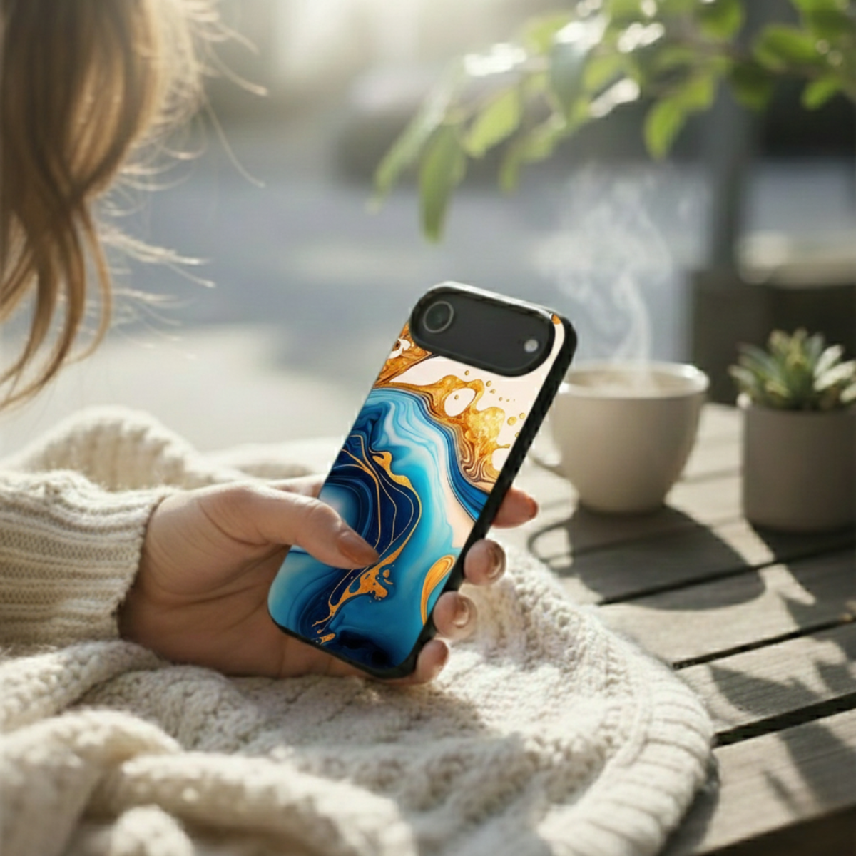 Depths Marble iPhone Cover