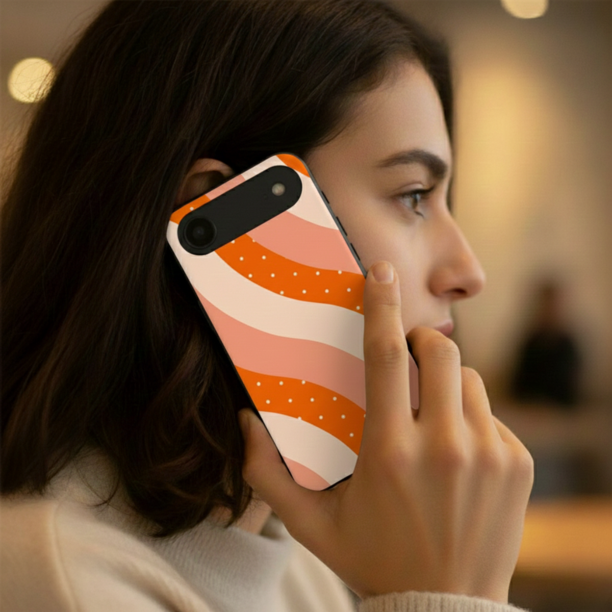 Wavy Stripe iPhone Cover