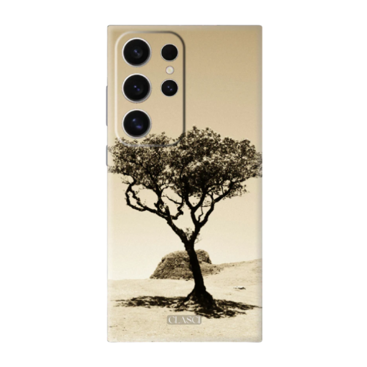 Vintage Dry Land Poster Silicone Phone Case
