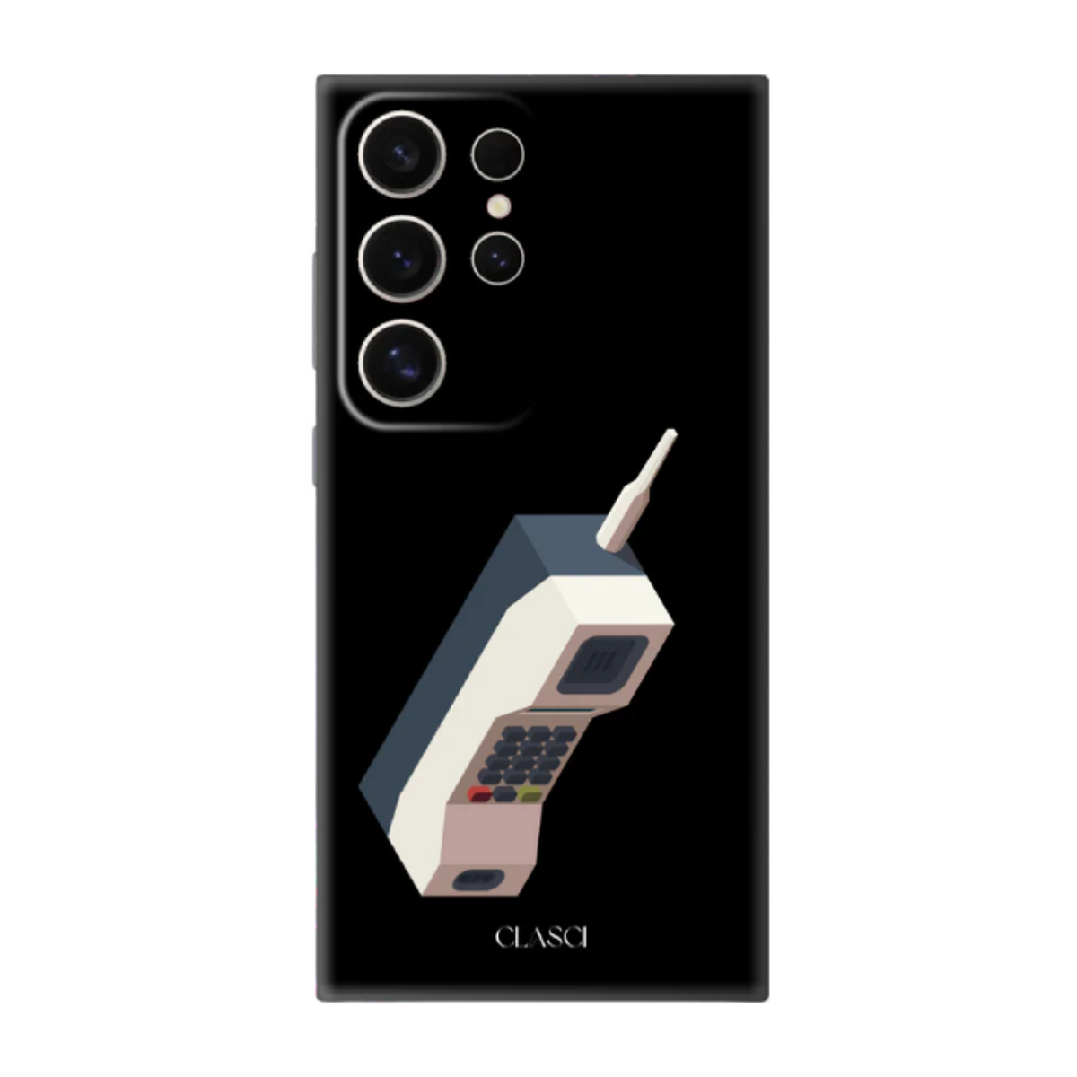 Vintage - Retro Mobile Pattern Silicone Phone Case