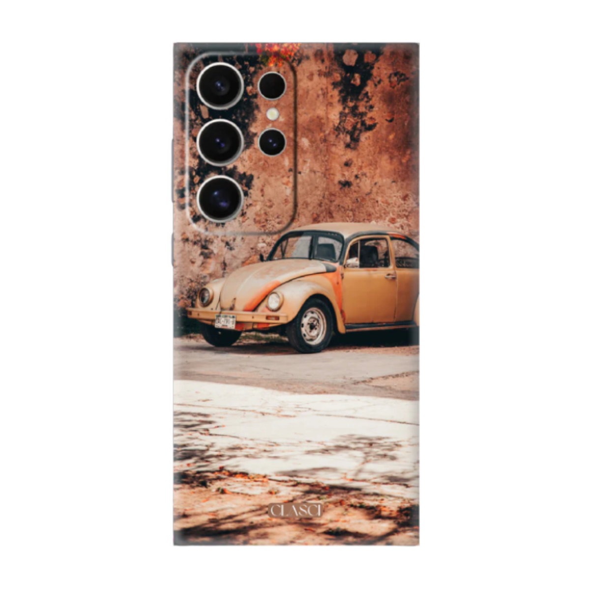 Vintage Volkswagen Beetle Car Silicone Phone Case