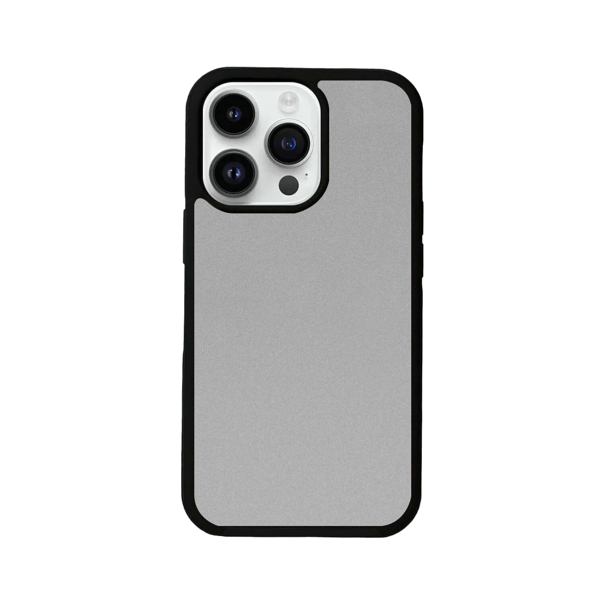 Silver Color Mobile Case