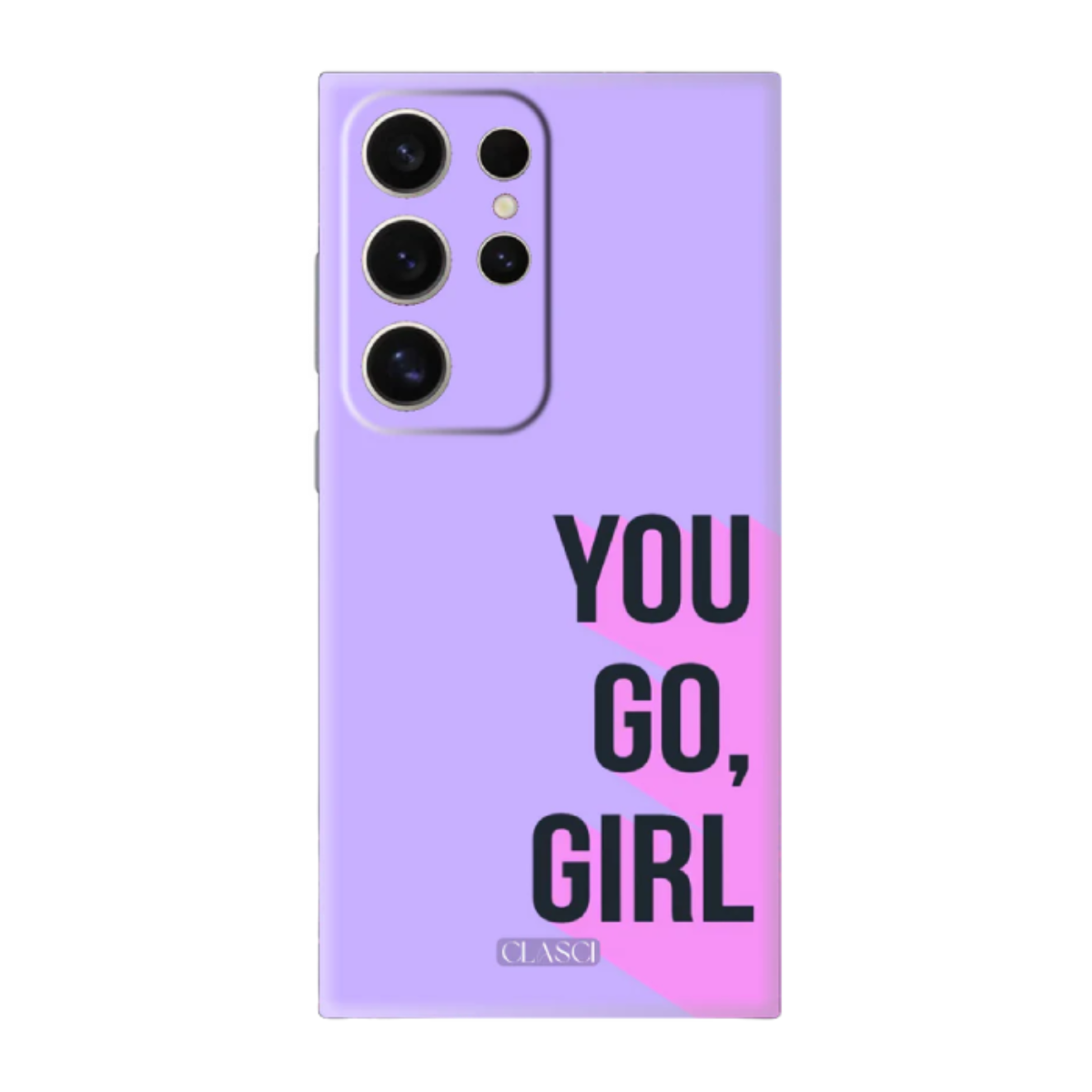 You Go Girl Phone Cover, Slim and Lightweight