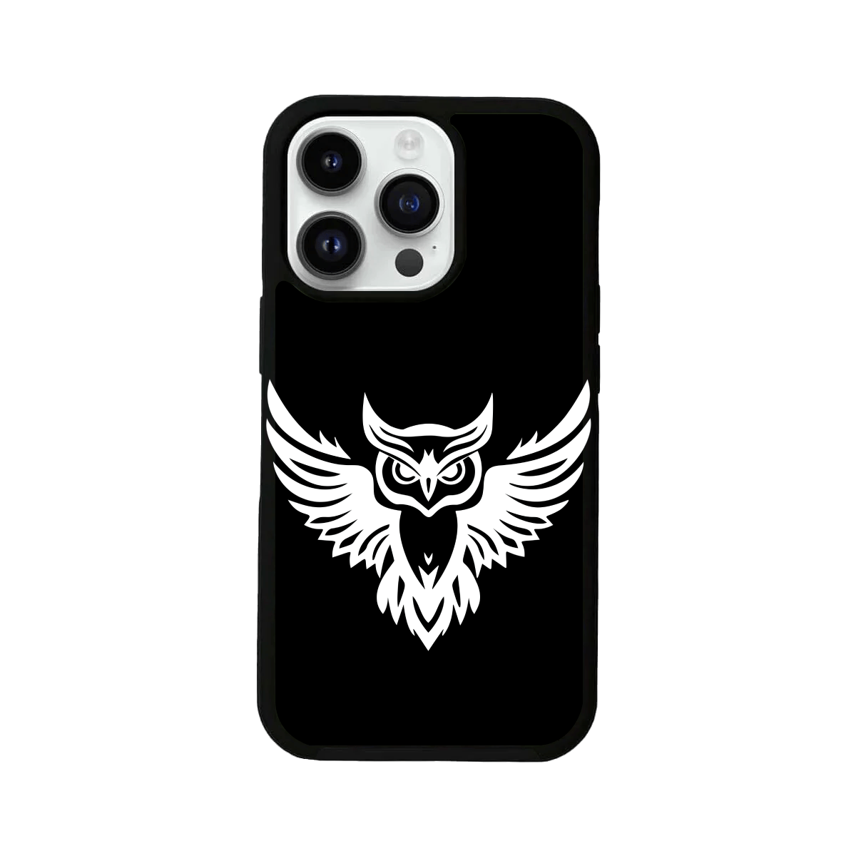 Fierce Owl Glass Case