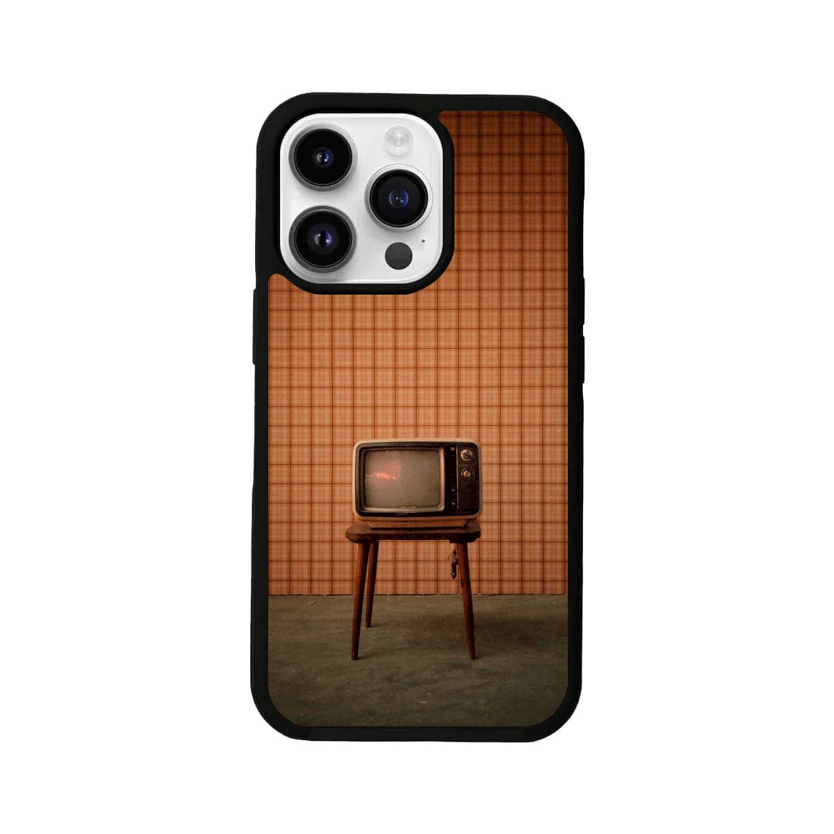 Vintage Television Glass Case