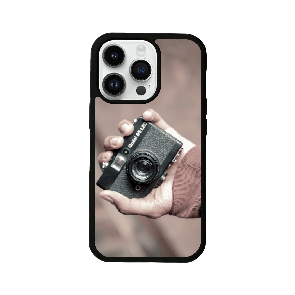 retro camera phone case