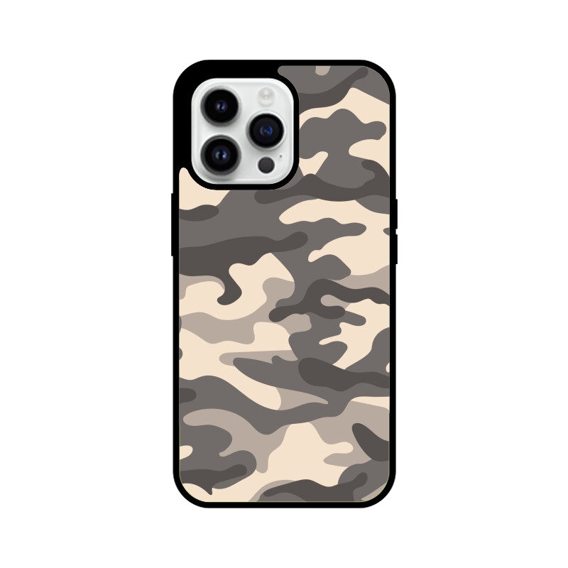 Brown Camouflage iPhone Cover
