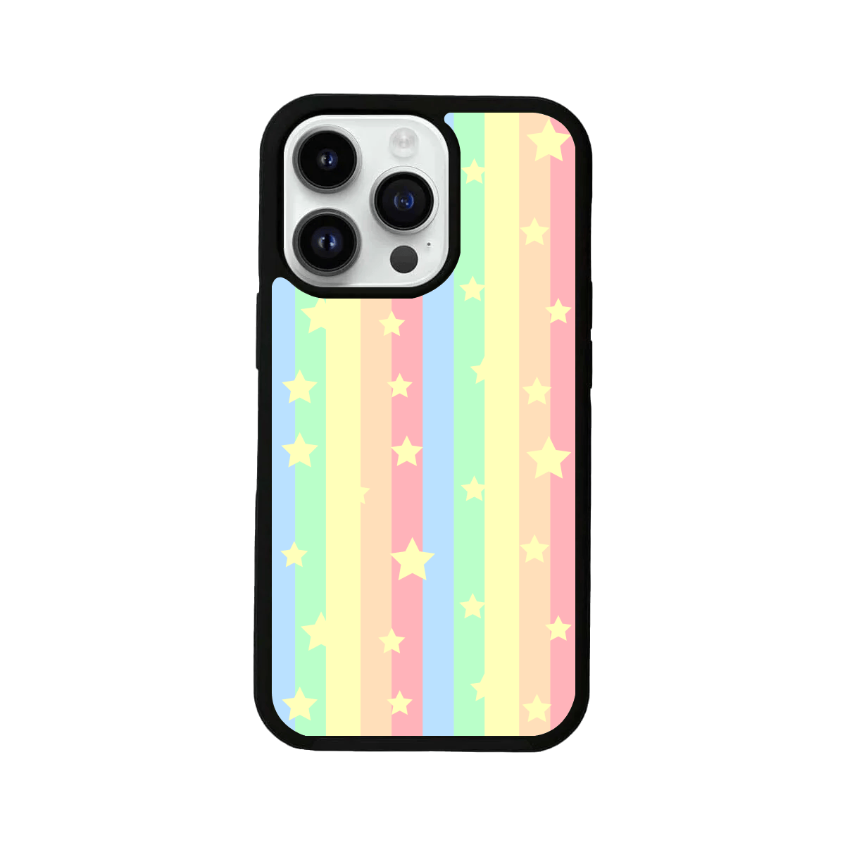 Cute Star with Rainbow Solid Mobile Case