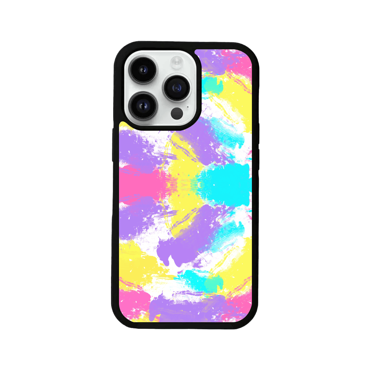 Colourful Stroke Design Solid Design Mobile Case
