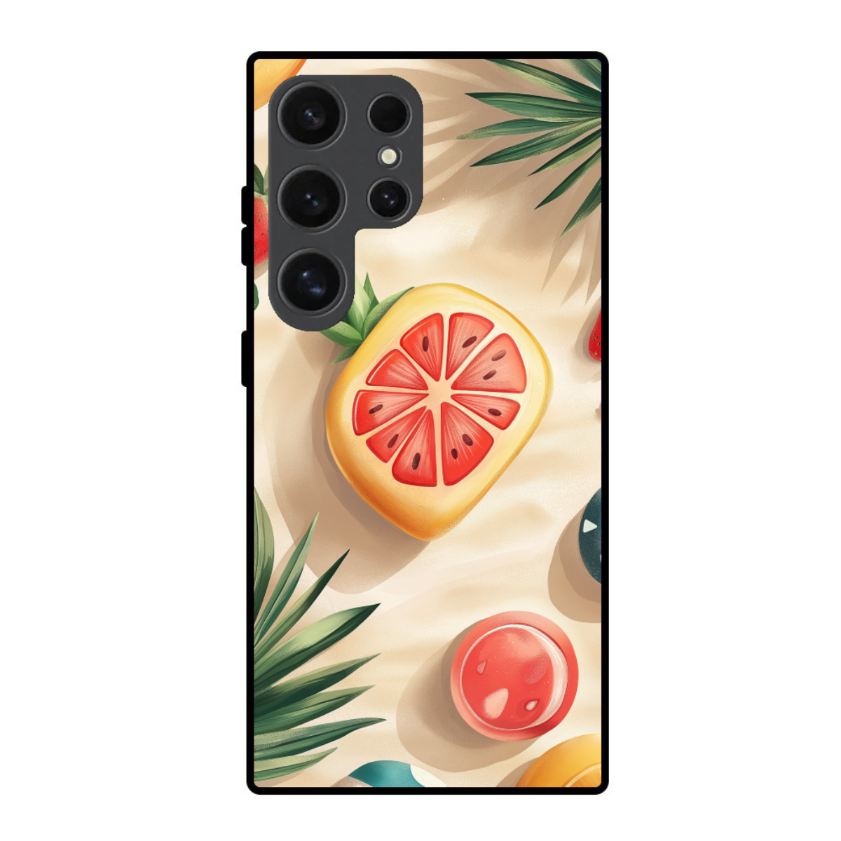 Tropical Fruits  Phone Cover, Slim and Lightweight